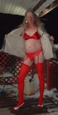 Cindy Red Garter