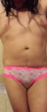 Sexy pink panties