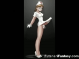 Futanari Toons Can't Stop Cumming!
