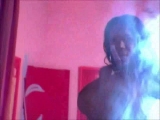 Black tranny with big hung dick